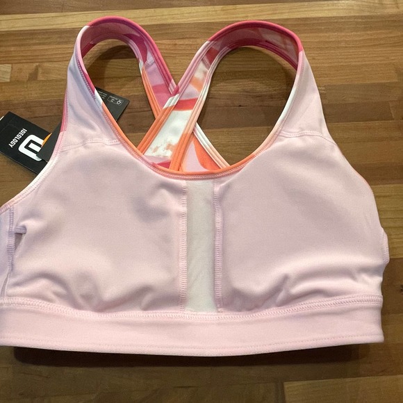 ID Ideology Floating Petals Medium Impact Sports Bra XS - Picture 4 of 7
